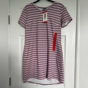 33 Degree Striped Dress with pockets